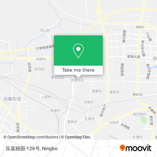 应嘉丽园-126号 map