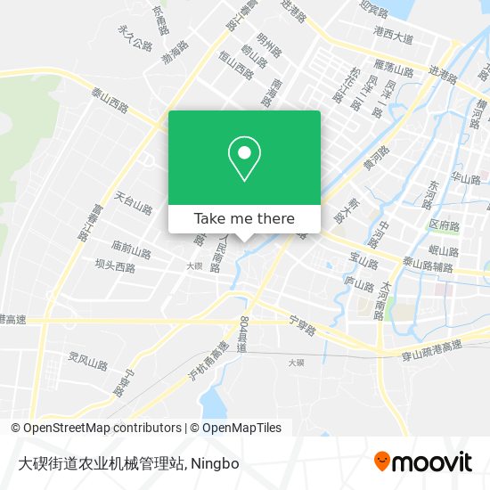 大碶街道农业机械管理站 map