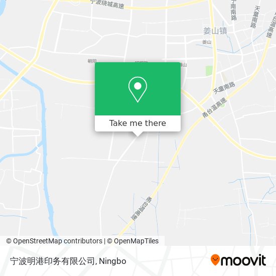 宁波明港印务有限公司 map