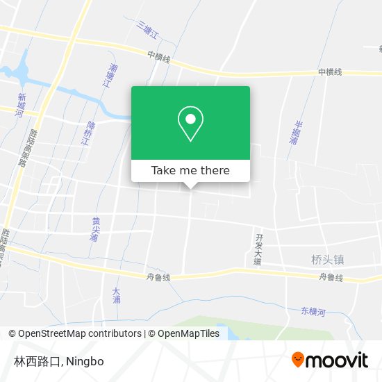 林西路口 map