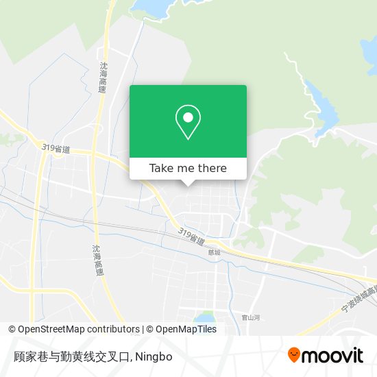 顾家巷与勤黄线交叉口 map