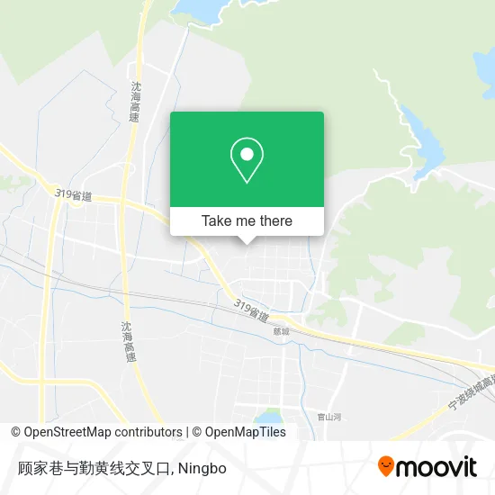 顾家巷与勤黄线交叉口 map