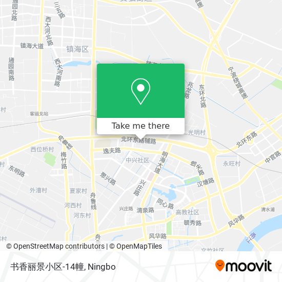 书香丽景小区-14幢 map