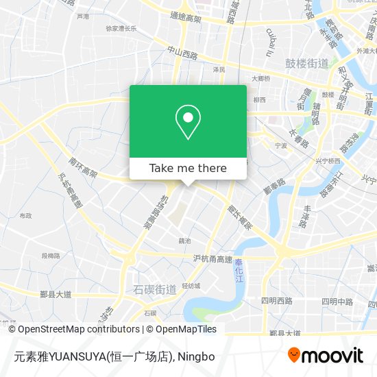 元素雅YUANSUYA(恒一广场店) map