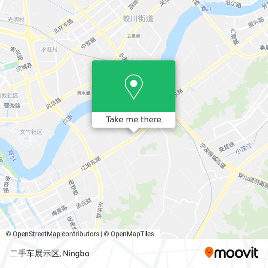 二手车展示区 map