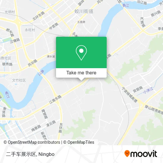 二手车展示区 map