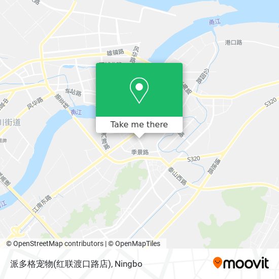 派多格宠物(红联渡口路店) map