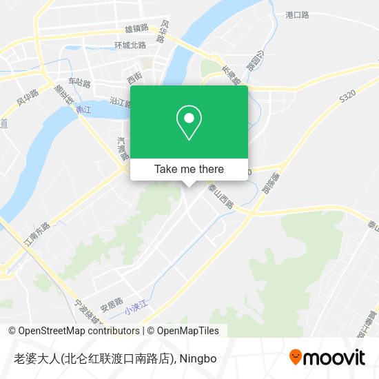 老婆大人(北仑红联渡口南路店) map