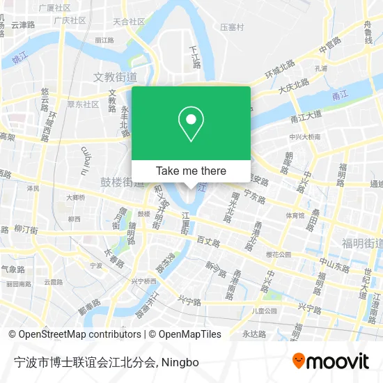 宁波市博士联谊会江北分会 map