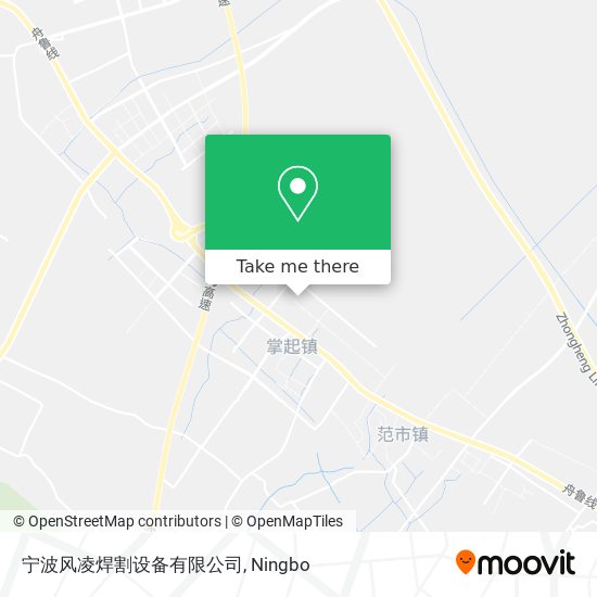 宁波风凌焊割设备有限公司 map