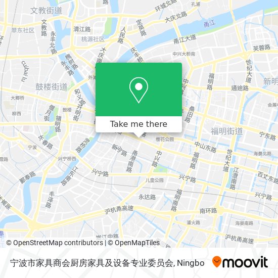 宁波市家具商会厨房家具及设备专业委员会 map