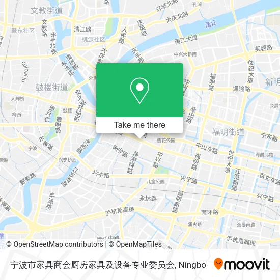 宁波市家具商会厨房家具及设备专业委员会 map