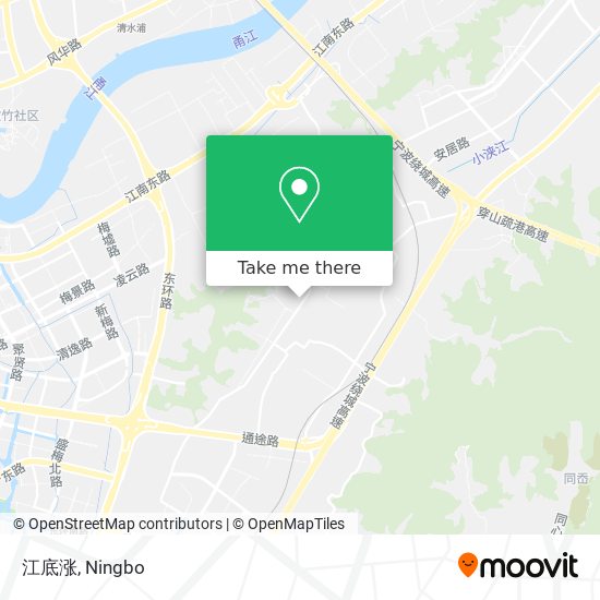 江底涨 map