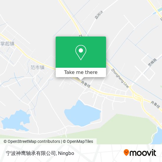 宁波神鹰轴承有限公司 map