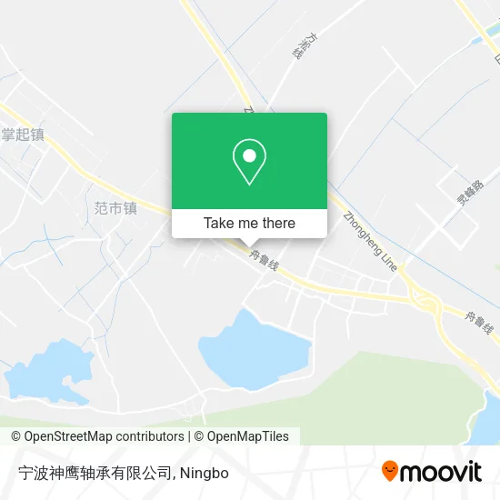 宁波神鹰轴承有限公司 map