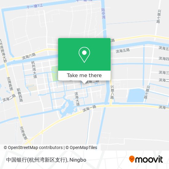 中国银行(杭州湾新区支行) map