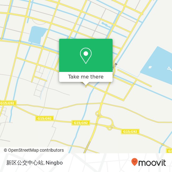 新区公交中心站 map