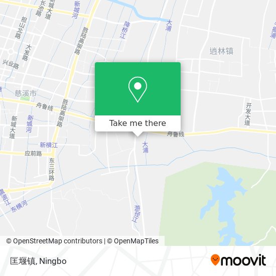 匡堰镇 map
