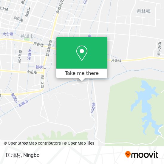 匡堰村 map