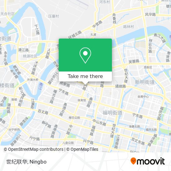 世纪联华 map