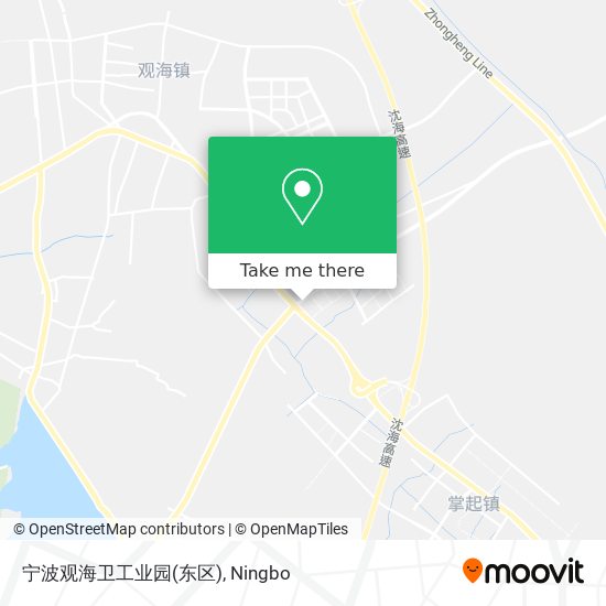 宁波观海卫工业园(东区) map