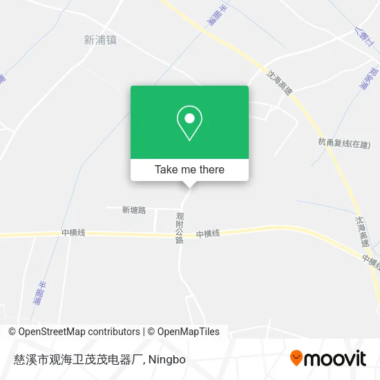 慈溪市观海卫茂茂电器厂 map