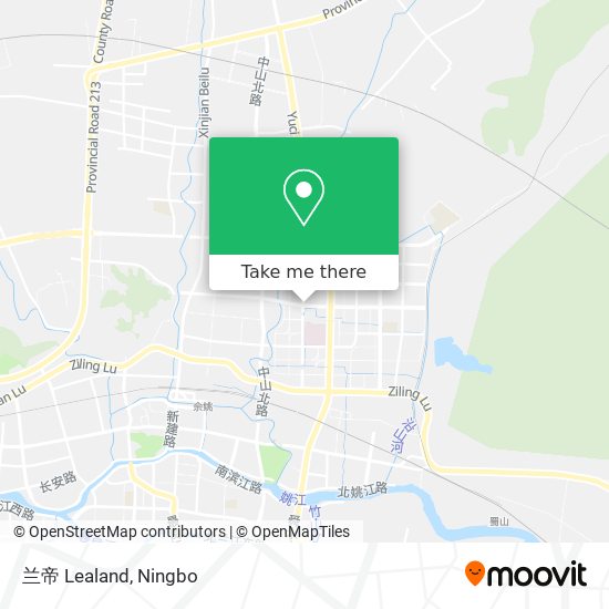 兰帝 Lealand map