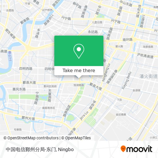 中国电信鄞州分局-东门 map