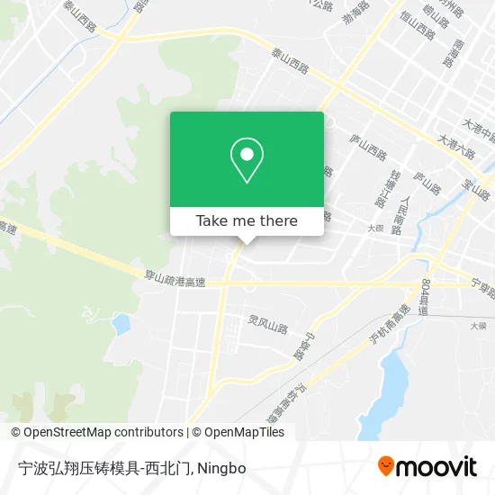 宁波弘翔压铸模具-西北门 map