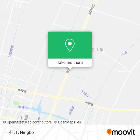 一灶江 map
