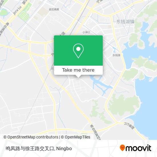 鸣凤路与徐王路交叉口 map
