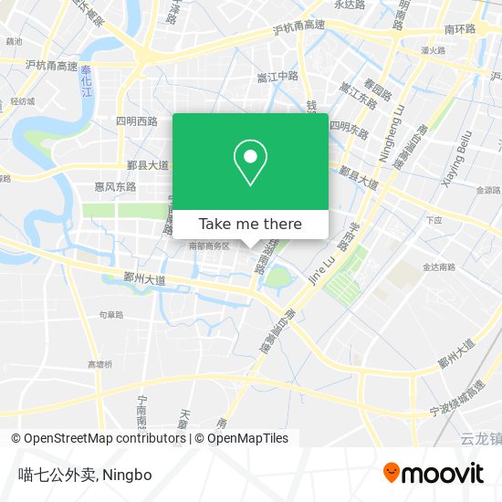 喵七公外卖 map