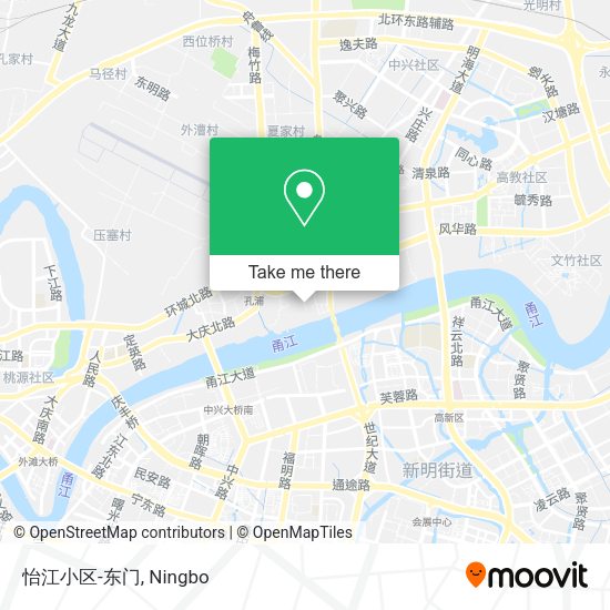 怡江小区-东门 map