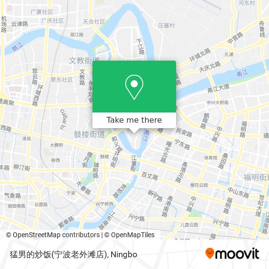 猛男的炒饭(宁波老外滩店) map