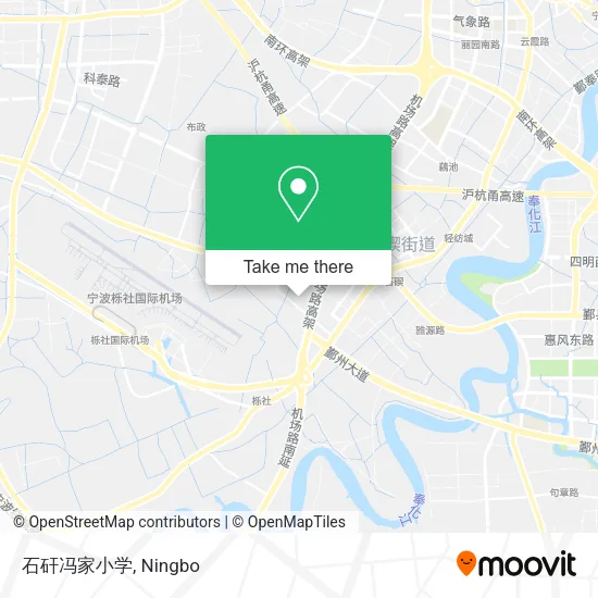 石矸冯家小学 map