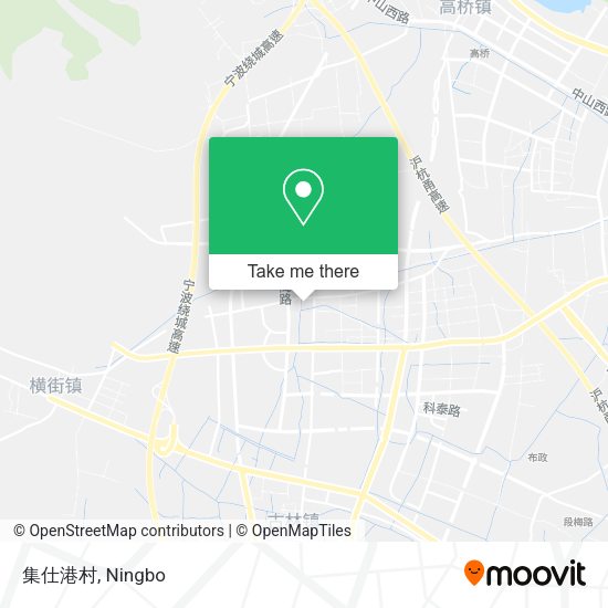 集仕港村 map
