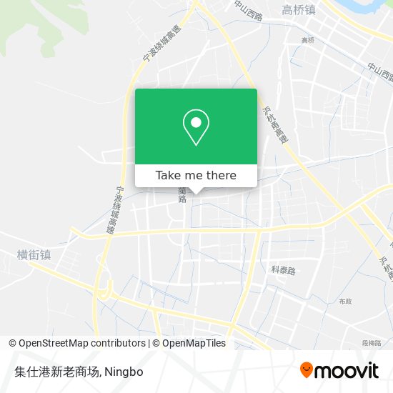 集仕港新老商场 map