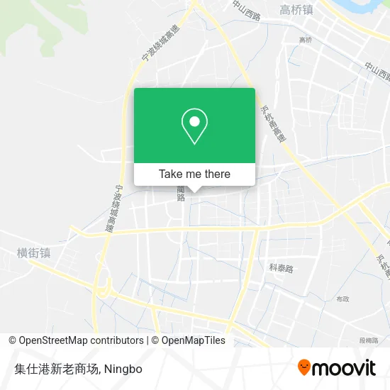 集仕港新老商场 map