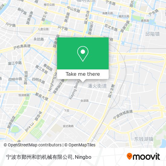 宁波市鄞州和韵机械有限公司 map