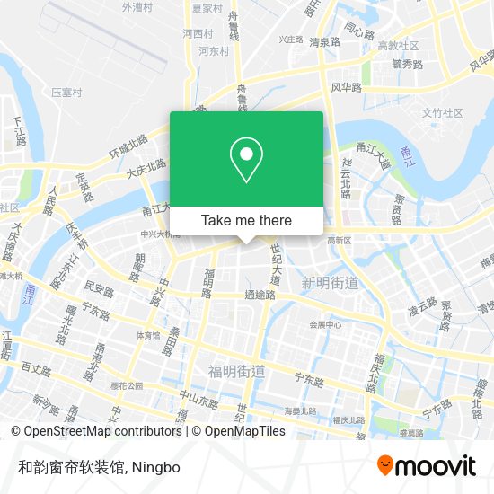 和韵窗帘软装馆 map