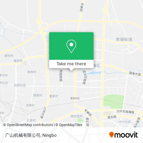 广山机械有限公司 map