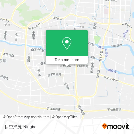悟空找房 map
