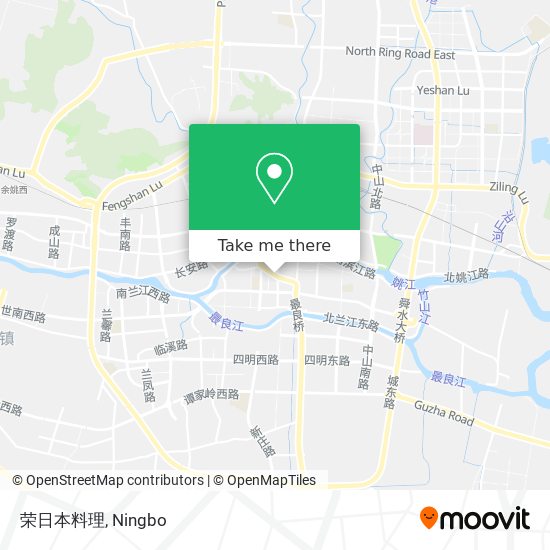 荣日本料理 map