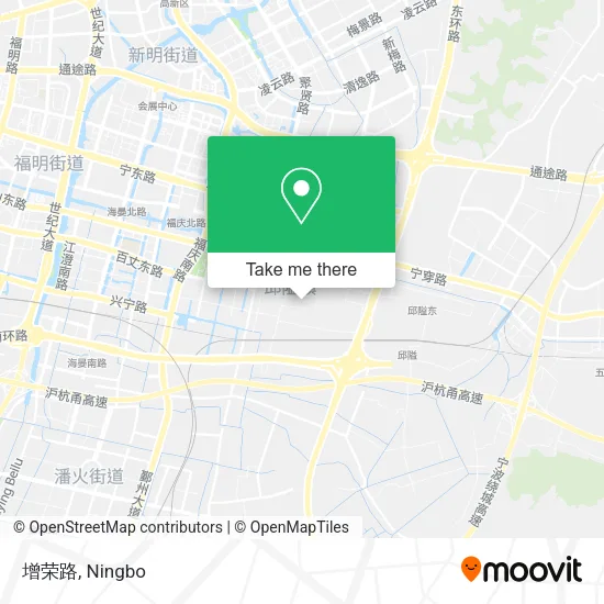 增荣路 map
