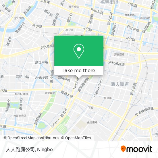 人人跑腿公司 map
