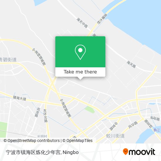 宁波市镇海区炼化少年宫 map