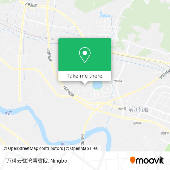 万科云鹭湾雪鹭院 map