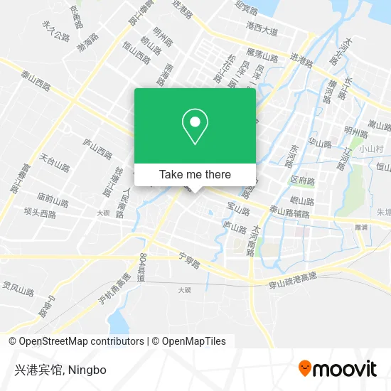 兴港宾馆 map