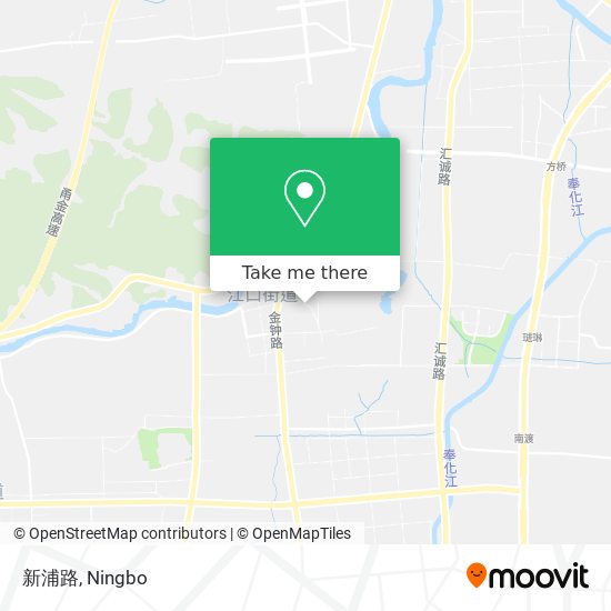 新浦路 map