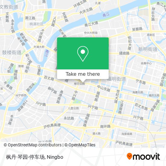 枫丹·琴园-停车场 map